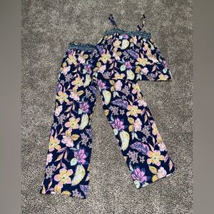Roudelain blue floral  NWT